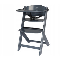 Krzesełko do karmienia Kinderkraft Enock Szary