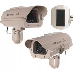 Atrapa Kamery Solarna Monitoringu Migająca Dioda Led Kamera