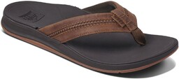 japonki męskie REEF LEATHER ORTHO-COAST Brown