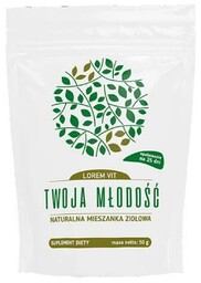 LOREM VIT Twoja młodość Naturalna mieszanka ziołowa, 50g