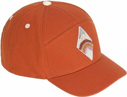 LÄSSIG Dziecięca czapka z daszkiem, Rainbow Rust, 2