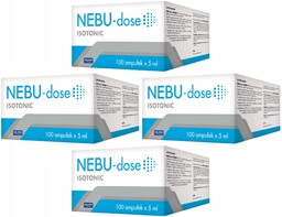 Nebu-Dose Isotonic Sól Fizjologiczna Do Inhalacji 100 Ampułek