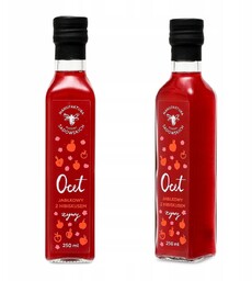 OCET JABŁKOWY Z HIBISKUSEM niefiltrowany 250 ml