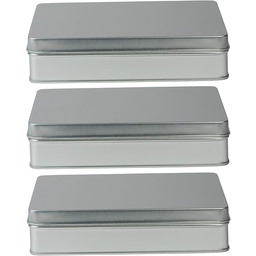 mikken 3 x puszka na zapasy z pokrywką