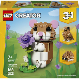 LEGO Creator 31376 Uroczy chomik z kwiatkiem