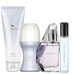 AVON Perceive, Zestaw kosmetyków, 4 szt.