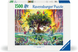Puzzle 2D, Morskie jednorożce 1500 elementów