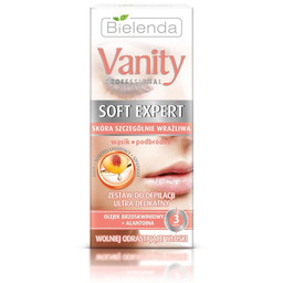 Bielenda Vanity Soft Expert Zestaw do depilacji twarzy