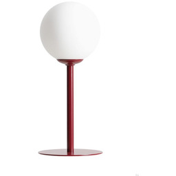 Lampka biurkowa Pinne Metalowa Bordowa