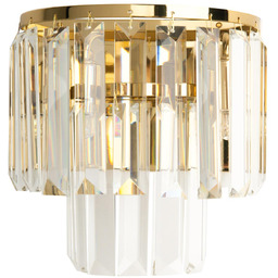 Kryształowy kinkiet MONACO W0288 Maxlight glamour do jadalni