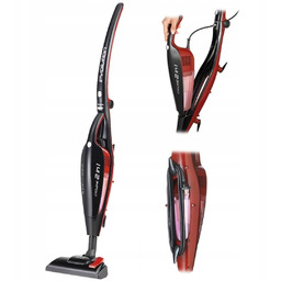 Odkurzacz pionowy ręczny cyklonowy Ariete 2764 czerwony 2w1