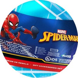 Zegarek cyfrowy z akcesoriami Spider-Man w kuli Kids