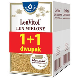 Len mielony LenVitol, 200 g + 200 g