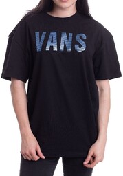 t-shirt damski VANS EMEA GLEAM OVERSIZED Black