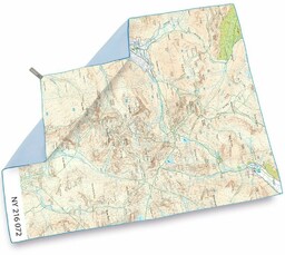 Ręcznik szybkoschnący Lifeventure SoftFibre OS Map Towel Giant