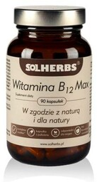 Witamina B12 MAX SOLHERBS