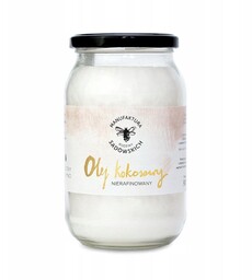 OLEJ KOKOSOWY nierafinowany 900 ml Manufaktura
