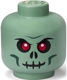 LEGO Pojemnik na duża głowa Zombie Zielony 40320811