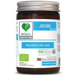 Suplement diety, JOD BIO 100 TABLETEK (150 mcg)