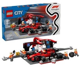 LEGO 60443 City F1 Pit stop i mechanicy
