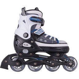 Worker Regulowane łyżworolki dla chłopców Gondo Blue