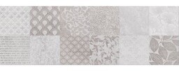 Płytka ścienna SNOWDROPS grey patchwork mat 20x60 gat.