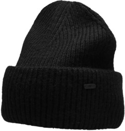 Czapka Damska 4F Głęboka Czerń H4Z22 Cad005 20S