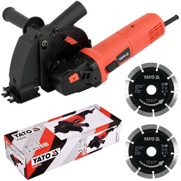 Bruzdownica Szlifierka 1700W 125MM 2 Tarcze Diamentowe Yato