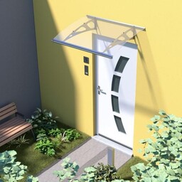 daszek nad drzwiami LANITPLAST BLUEMOON 150/89 srebrny LG2580