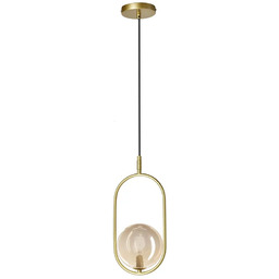 Lumes Miedziana pojedyńcza lampa wisząca - 9X M083