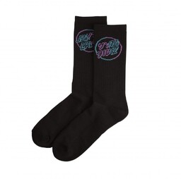 skarpetki SANTA CRUZ - Divide Dot Sock Black