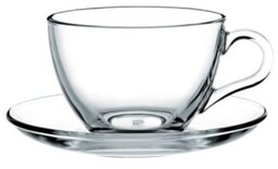 PASABAHCE Zestaw filiżanek Basic 200 ml (12 elementów)
