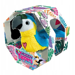 Happy Yappers Wesołe gadułki Papuga Niebieska Interaktywna 18m+