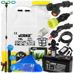 Opryskiwacz Akumulatorowy Elektryczny Plecakowy Ogrodowy Spryskiwacz 18 L
