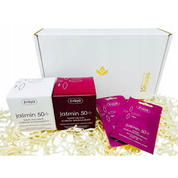 Zestaw prezentowy Ziaja Jaśmin 50+ pielęgnacja twarzy mikro-kolagen