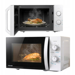 Kuchenka Mikrofalowa Toshiba MW2-MM20P(WH) 20L 800W Biała Wolnostojąca
