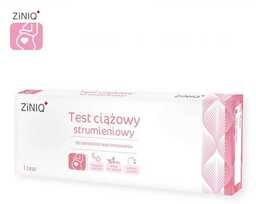Test ciążowy strumieniowy ZINIQ, 1 sztuka
