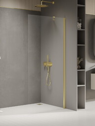 New Trendy New Soleo Light Gold kabina prysznicowa