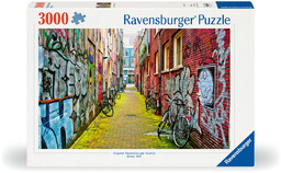 Puzzle 2D, Ulice Amsterdamu 3000 elementów