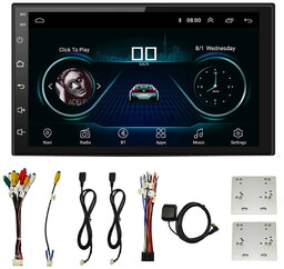 Radio Samochodowe 2 Din Android 13 Kamera cofania,