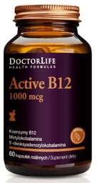 Doctor Life Active B12 1000mcg, 60 kaps.