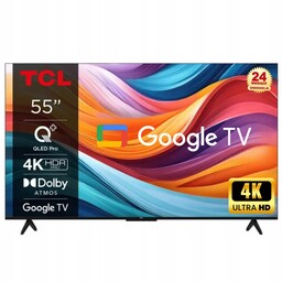 Telewizor 55" Qled Tcl 55T7B 4K Ultra Hd