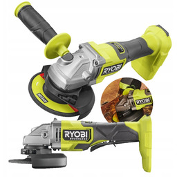 Szlifierka Kątowa Bezszczotkowa Ryobi Akumulatorowa Szlifowanie RAG18BL-0