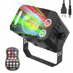 Laser Projektor Disco Dyskotekowy Lampy Lampa Rgb Disco