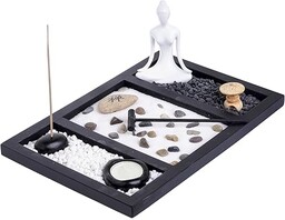 Zen Garden Buddha świecznik uchwyt na kadzidełka medytacja