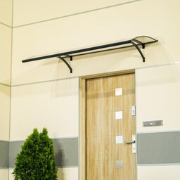 daszek nad drzwiami LANITPLAST LARUS 120/85 antracyt LG2609