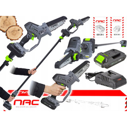 Nac Piła Akumulatorowa na wysięgniku gałęziówka 20V PCB20H-12-B20-S