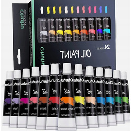 Farb zestaw olejnych 24 kolory 12 ml tubki