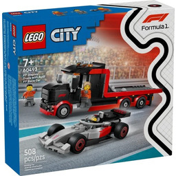 LEGO City 60493 - Ciężarówka F1 z bolidem