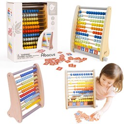 Classic World Drewniane Liczydło + Działania Matematyczne 46
